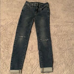 American Eagle blue denim jeans